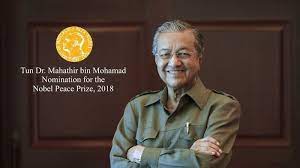 Mahathir dedahkan siapa najib sebenarnya. Fourth Petition In A Fortnight This Time Dr M S Nomination For Nobel Peace Prize The Star