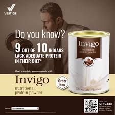 Vestige Marketing Pvt Ltd Don T Let Your Food Define Your Protein Intake Meet Daily Protein Needs With Invigo Nutritional Protein Powder Essential Vitamins Minerals Improves Overall Health Contains Calcium Zinc