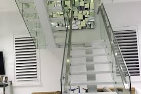 Always check your local building code before building a deck. Contemporary Glass Wood Staircase Stairs Demax Arch Staircase Railing Archello