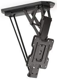 Another mounting option is a ceiling tv mount. Motorized Drop Down Tv Mount Remote Control Included