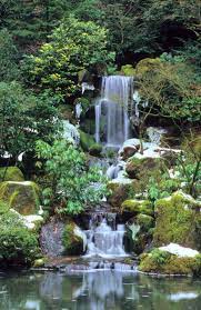 Japanese Gardens Lantern Portland Japanese Garden Photo David M Cobb Courtesy Portland Japanese Garden Garden Waterfall Waterfalls Backyard Japan Garden