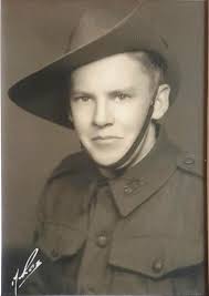 My late father Fred Reading. Dad enlisted in the army at the age of  seventeen and a half and saw action in New Guinea and Borneo. When the war  ended in 1945