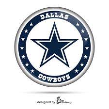 Dallas Cowboys Logo Png Badge Free Vector Vector Free Dallas Cowboys Logo Cowboy Design
