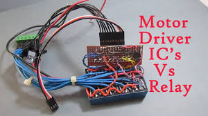 We must need an external circuit to drive relays with stm32 this post is about teaching you what must be used with stm32 microcontroller to driver multiple relays with it. Relays Vs Motor Driver Ic S How To Use Relays Diy Relay Motor Driver Arduino Youtube