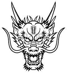 Dragon Tribal Face Dragon Head Tattoo Dragon Head Drawing Dragon Face