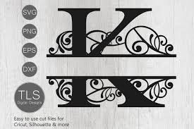 Download Art Collectibles Clip Art Single Letter K Svg Svg Monogram Letter K Svg Font Cricut Letter K Clipart K Curly Monogram Script Font Svg