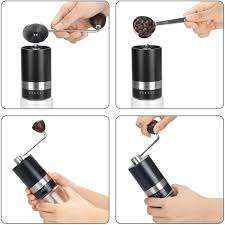 Check spelling or type a new query. Aeropress Coffee For Hand Grinder Manual Coffee Grinder Stainless Steel Conical Burr Grinder 6 Adjustable Setting Portable Hand Crank Coffee Bean Mill For Coffee Gift Espresso French Press Home Kitchen Coffee Tea Espresso