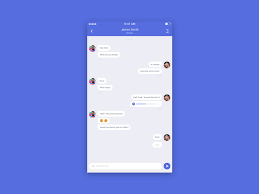 Download Direct Messaging App Ui Free Psd Template Psd Repo