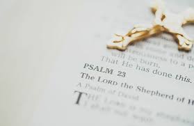 Desktop wallpapers, hd backgrounds sort wallpapers by: Hd Wallpaper Gold Colored Crucifix Gold Colored Cross Pendant On Bible Showing Psalm 23 Wallpaper Flare