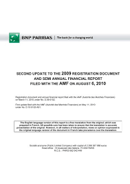 Bnp paribas's investment solutions unit includes its asset management, custodial banking, real estate asset management: Update Of The Registration Document Bnp Paribas