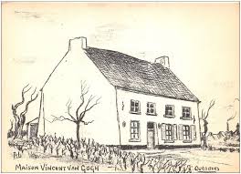 Cuesmes Maison Vincent Van Gogh Dessin De Pels Vincent Van Gogh Van Gogh Dessin
