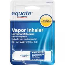 Equate Vapor Inhaler 0 007 Oz Walmart Com Nasal Decongestant Decongestant Inhaler