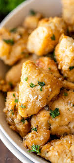 Easy Garlic Parmesan Chicken Bites Recipe In 2020 Chicken Bites Quick Chicken Recipes Creamy Garlic Chicken Recipes