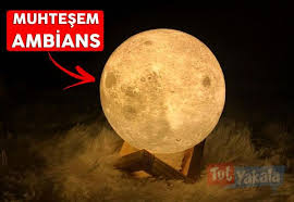 Moon Light Ay Isigi Gece Lambasi Gece Urunler Hediyeler