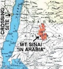 Map Of Gulf Of Aqaba Region Crossing Of The Red Sea Sinai Peninsula Bible Study Notebook Bible Mapping Bible Teachings