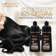 Because african american hair tends to be more fragile and prone to breakage, many people rely on natural and organic products to manage black hair instead of using products. Mokeru 500ml Natural Organic Coconut Oil Essence Black Hair Dye Shampoo Covering Gray Hair Permanent Hair Color Dye Shampoo Hair Color Aliexpress