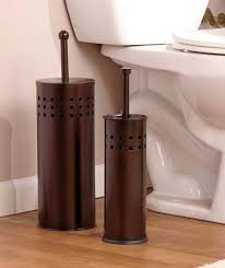 Decorative Bathroom Bath Stainless Steel Toilet Brush Plunger Sink Storage Set Bronze Bathroom Accessories Beautiful Bathroom Decor Toilet Brush