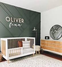 Olive This Green Textured Wall Babyletto Lolly Toddler Bed Nursery Designed By Mama Baby Room Design Nursery Baby Room Baby Nursery Inspiration