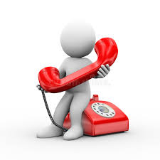 Mann 3d, der Telefon hält stock abbildung. Illustration von mann - 55704801