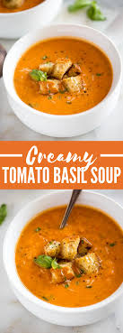 Pear, blue cheese, candied pecan salad; Creamy Tomaten Basilikumsuppe Appetizer Dinner Appetizer Creamy Dinner Tomatenbasilikumsuppe Soup Dinner Creamy Tomato Basil Soup Basil Soup Recipe