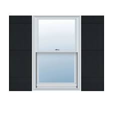 Top 6 best vinyl shutters single review. Ekena Millwork Lj4s14x05500bl 14 W X 55 H Lifetime Vinyl Standard Four Board Joined Board N Batten Shutters W Installation Shutter Lok S Matching Screws Per Pair Black