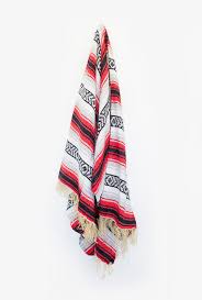 Shop colorful mexican blankets, serapes, falsa blankets. Mexican Blanket Red And Grey Yoga Blanket Hand Woven Aztec Throw Fal Mexcraftworks