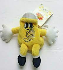 Mr Jelly Belly 7 Plush Stuffed Bean Bag Lemon Yellow Keyclip Doll Toy With Tag Jellybelly Plush Plush Dolls Plush Toy