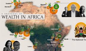 Mapped: A Snapshot of Wealth in Africa