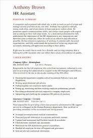 Hr Assistant Job Description Resume Beautiful 21 Hr Resume Templates Doc Human Resources Resume Hr Resume Human Resources