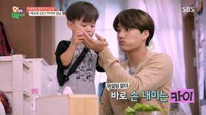 Exo S Kai Dotes On Ricky Kim S Son Taeoh On Oh My Baby Allkpop Com
