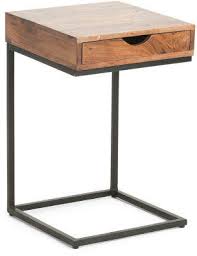 Made In India Acacia Wood C Table Furniture Home Decor Side Table