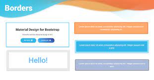 Maybe you would like to learn more about one of these? Vue Borders Bootstrap 4 Material Design Examples Tutorial Material Design For Bootstrap