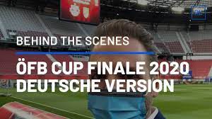 Red bull salzburg siegt gegen rapid. Ofb Cup Finale 2020 Fussball Behind The Scenes Geisterspiel Deutsche Version Youtube