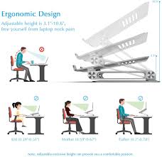 Firstly the boyata laptop holder is adjustable, providing a great range of different levels of elevation. Boyata Laptopstander Multi Angle Laptop Stander Mit Amazon De Computer Zubehor