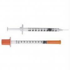 Monoject Luer-Slip Syringe With Needle 3 Cc/Ml 22G X 3/4