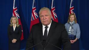 Ford teased a monday announcement for the balance of the province as his government tipped only one more health unit into lockdown — hamilton — despite calls from the ontario hospital association to move 15 regions with high case levels into the top level of restrictions. Doug Ford Hinting At Potential Lockdown Announcement To Come Friday