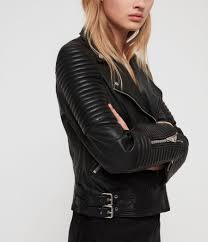 Womens Estella Leather Biker Jacket Black Leather Jacket Biker Jacket Leather Jackets Women