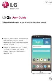 By matt hamblen senior editor, computerworld | lg electronics is offering a live webcast. Lg G3 User Manual Pdf Download Manualslib