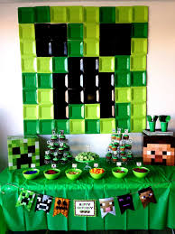 Minecraft Birthday Party Decorations Beautiful Minecraft Party Party Planning Minecraft Birthday Decorations Minecraft Decorations Minecraft Party Decorations