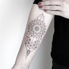 If you are looking for a floral design, then check out this bright and colorful flower. 125 Ornament Mandala Tattoo Ideas With Their Meanings Body Tattoo Art
