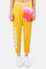 Freecity Superrainbow Letsgo Supervintage Og Sweatpant Yellow Garmentory