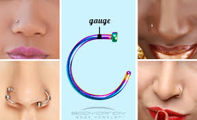 Body Jewelry Sizing Basics Nose Hoops Bodycandy