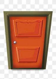 wooden door cartoon door hand painted door family wooden door hand drawn door clipart modern style door realistic door png transparent clipart image and psd antique embellishments solid wood doors