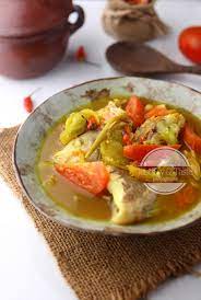 Ikan Nila Palumara Tilapia In Spicy And Sour Soup Resep Ikan Resep Makanan Resep