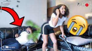 FARTING In My Boyfriend's Face Prank... * Hilarious! * - YouTube