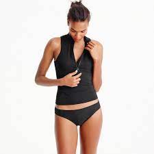 Sleeveless Zip Rash Guard Rashguard Outfit Beachwear For Women Rash Guard Women