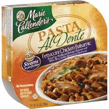 To loosen frozen shell from pan, gently run hot water from faucet on bottom of pan or insert knife between pan and frozen pie shell, gently rock back and forth until loose. Marie Callenders Pasta Al Dente Fettuccini Chicken Balsamic Frozen Foods Fairplay Foods