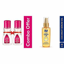 Livon color protect hair serum for women, 59ml | uv protect, smooth glossy hair. Buy Livon Serum 100ml Pack Of 2 And Parachute Advansed Coconut Hair Serum Oil 50 Ml Online Looksgud In