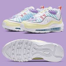 Extremesneaklist On Instagram The Nike Air Max 98 Easter Pastels Is Releasing This Summer For 180 Would Y All Rock This Colorway