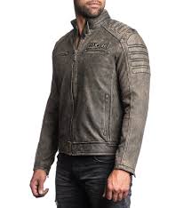 Affliction Iron Head 595 Affliction Jackets Leather Jacket